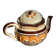 Old porcelain teapot from Pornic around 1950.