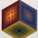 Victor Vasarely "ST" Colour silkscreen, 1968, signed