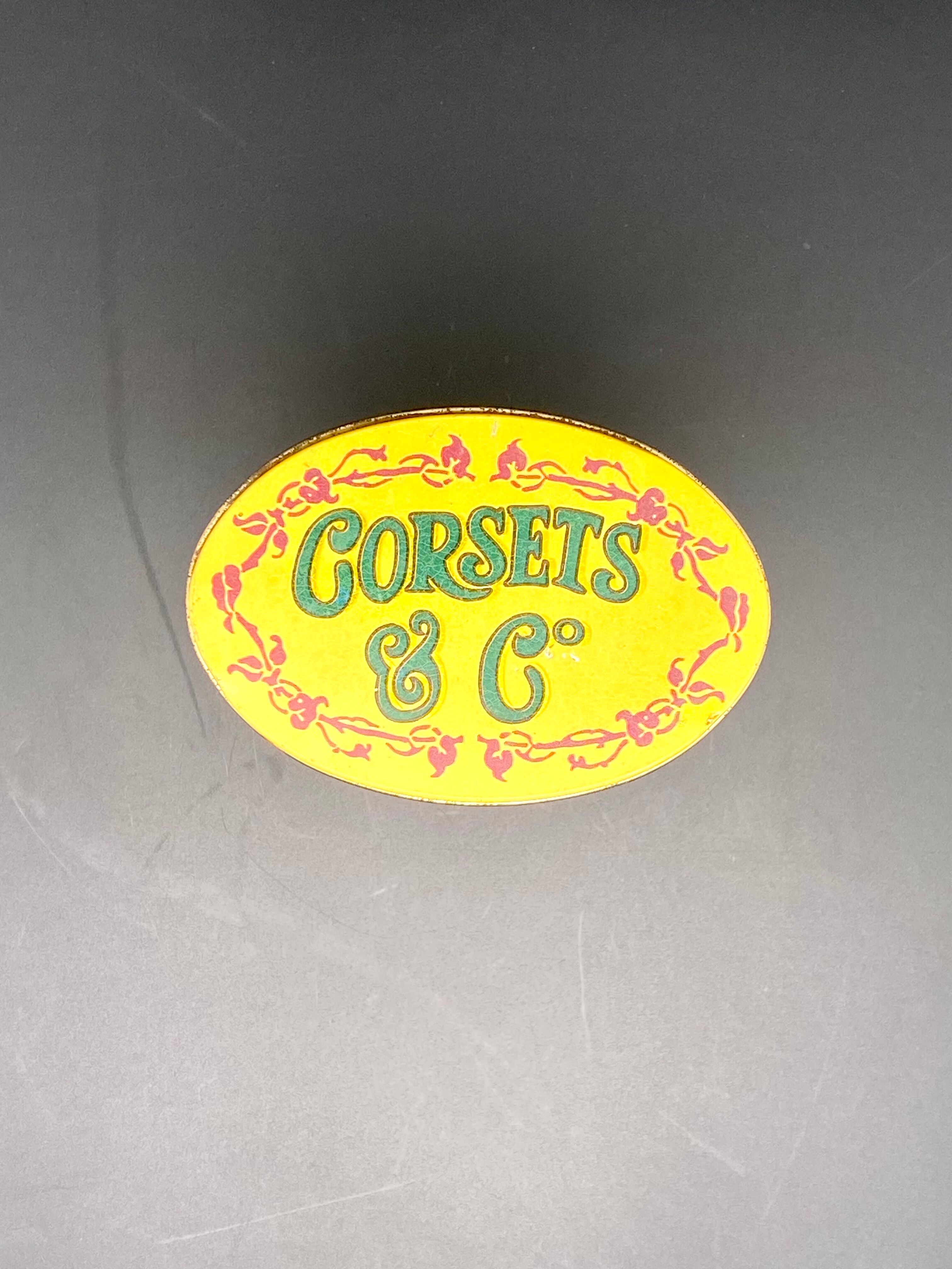 Antique decorative metal box - FCSV6