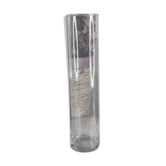 Glass tube vase
