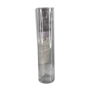 Glass tube vase
