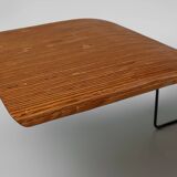 Mid-century stack-laminated lounge chair by Tiller Lesser, Germany 1990