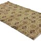 One-of-a-kind turkish handwoven vintage rug - rustic vintage charm 275x 147 cm