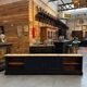 Large workshop cabinet with sliding doors