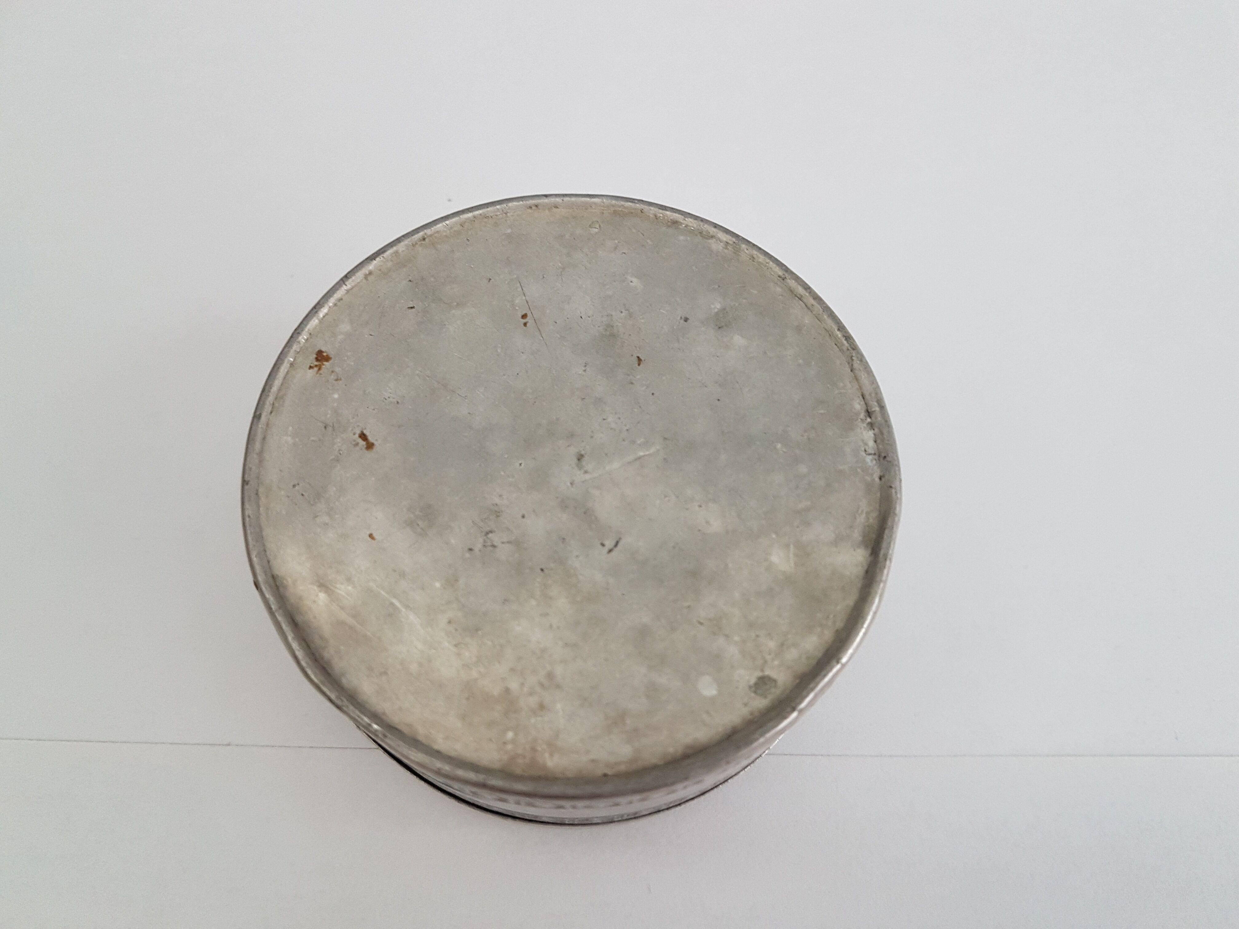 Art Nouveau old aluminum box