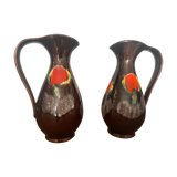 Pair of pitcher Brigitte P L 60s