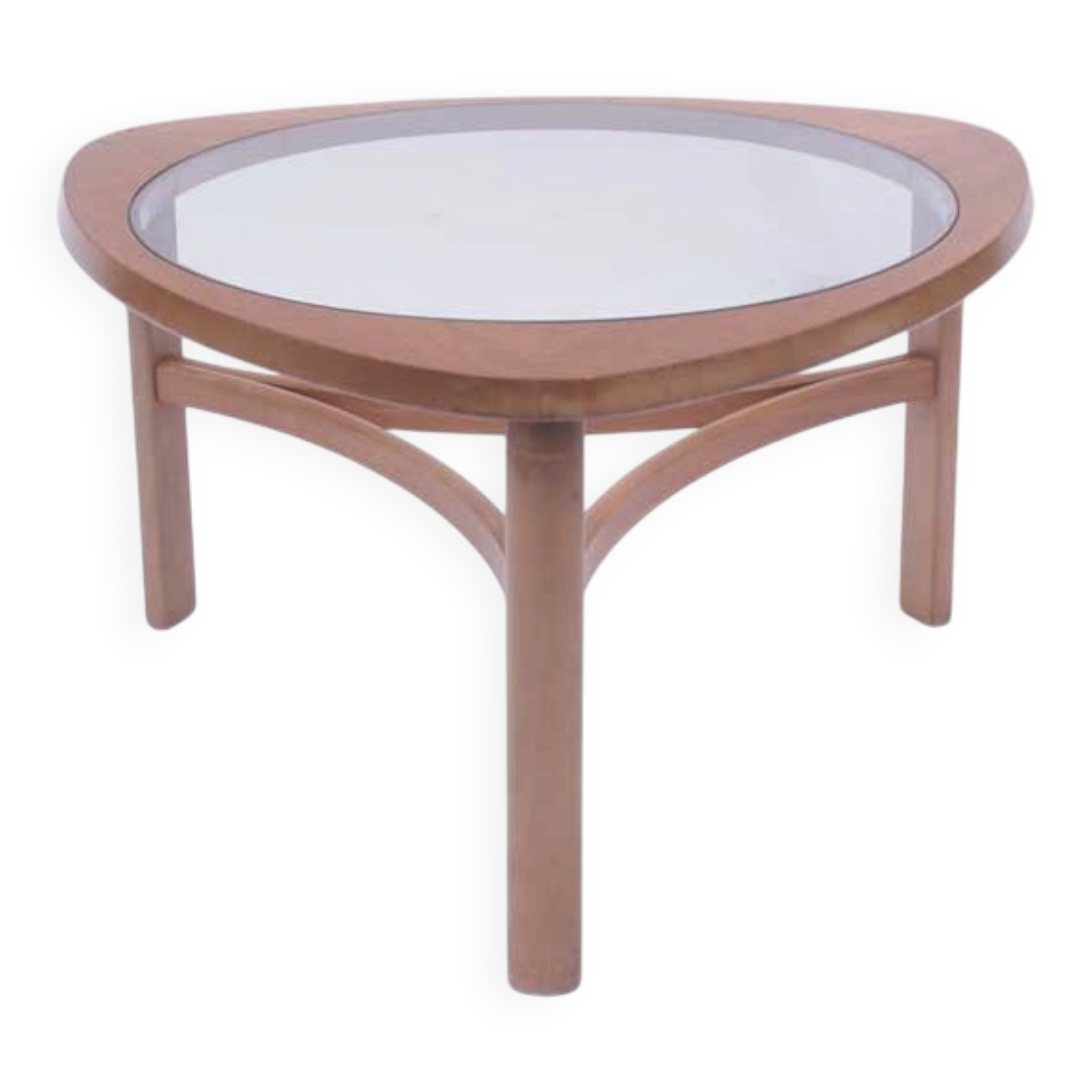 Table basse Nathan Tricester vintage teck mie