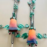 Pair of Muller frères sconces