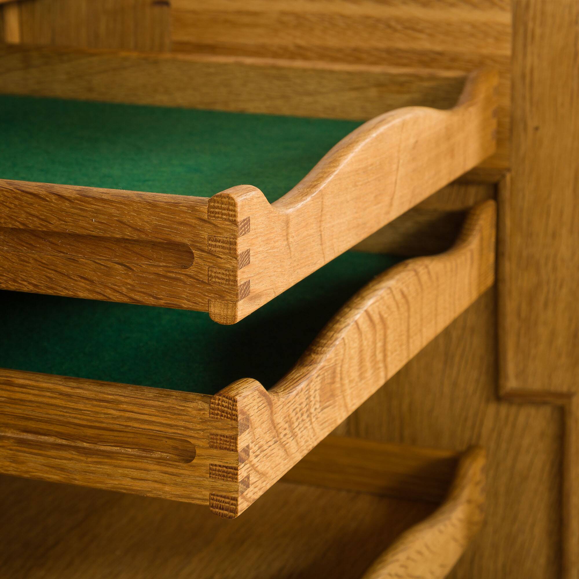 Henning Kjaernulf oak sideboard, 1970s