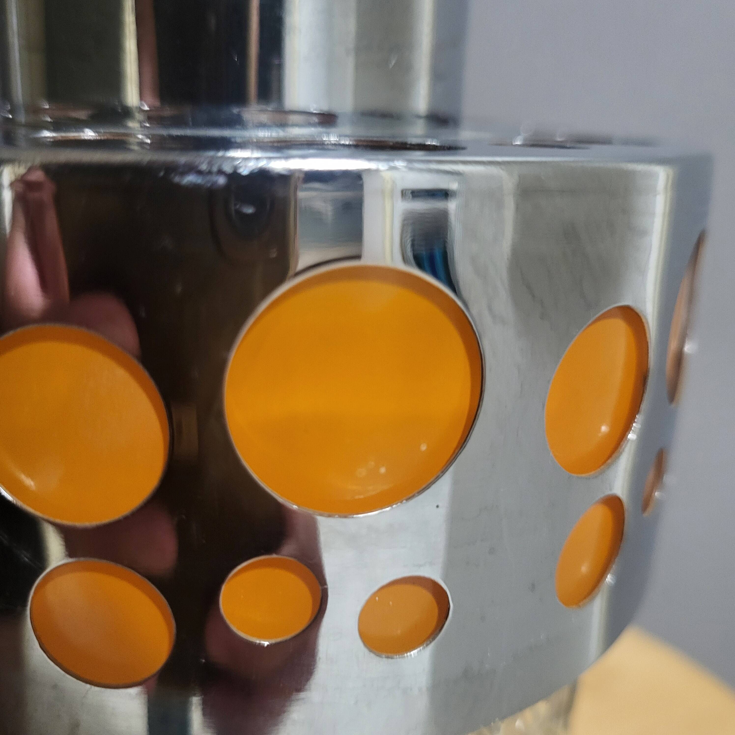 Raak suspension, space age chrome orange