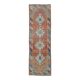 Vintage red Turkish hand-knotted runner 94x290