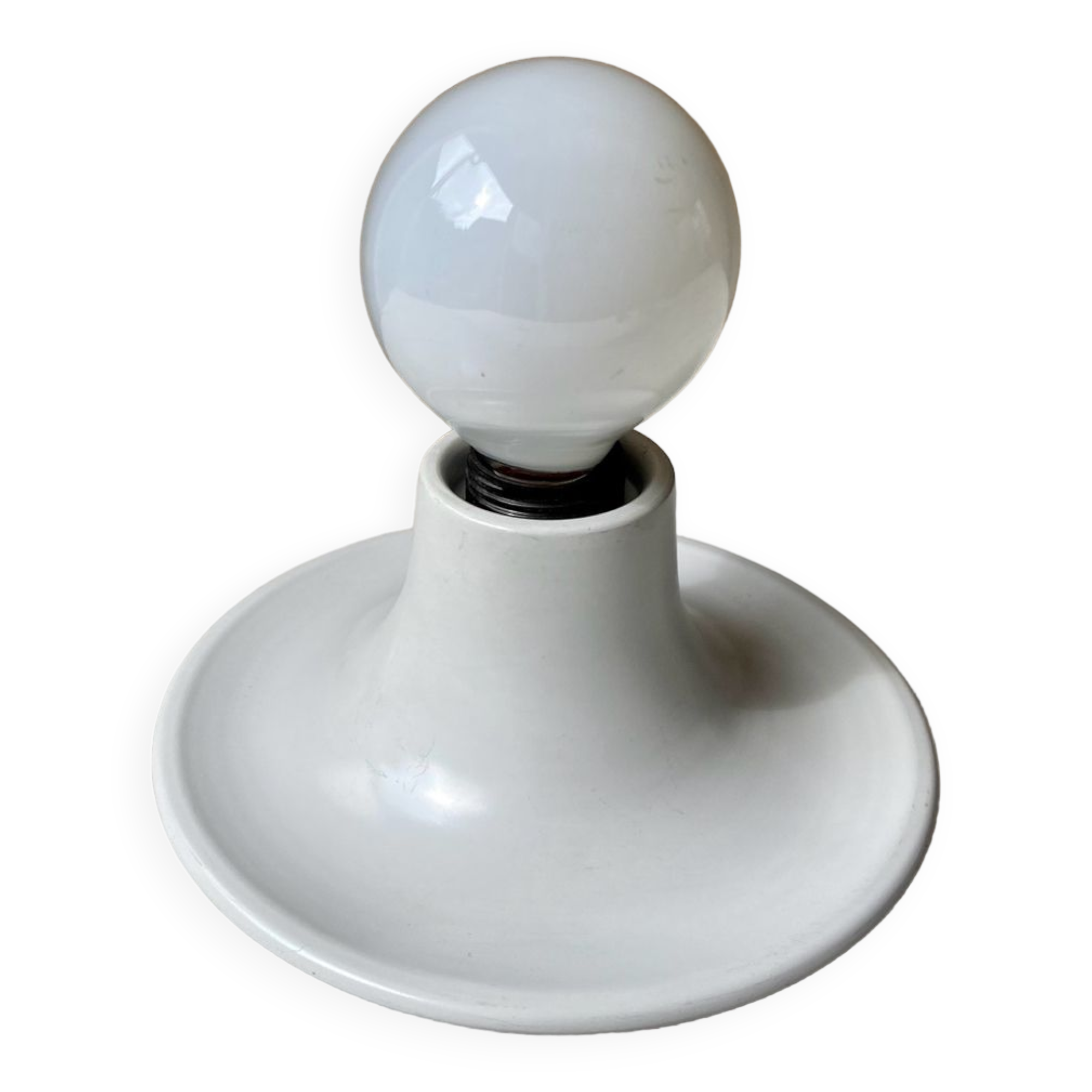 Design wall or ceiling lamp Space age Italy vintage 70