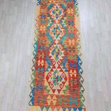 Handmade Persian Gashqaï corridor rug