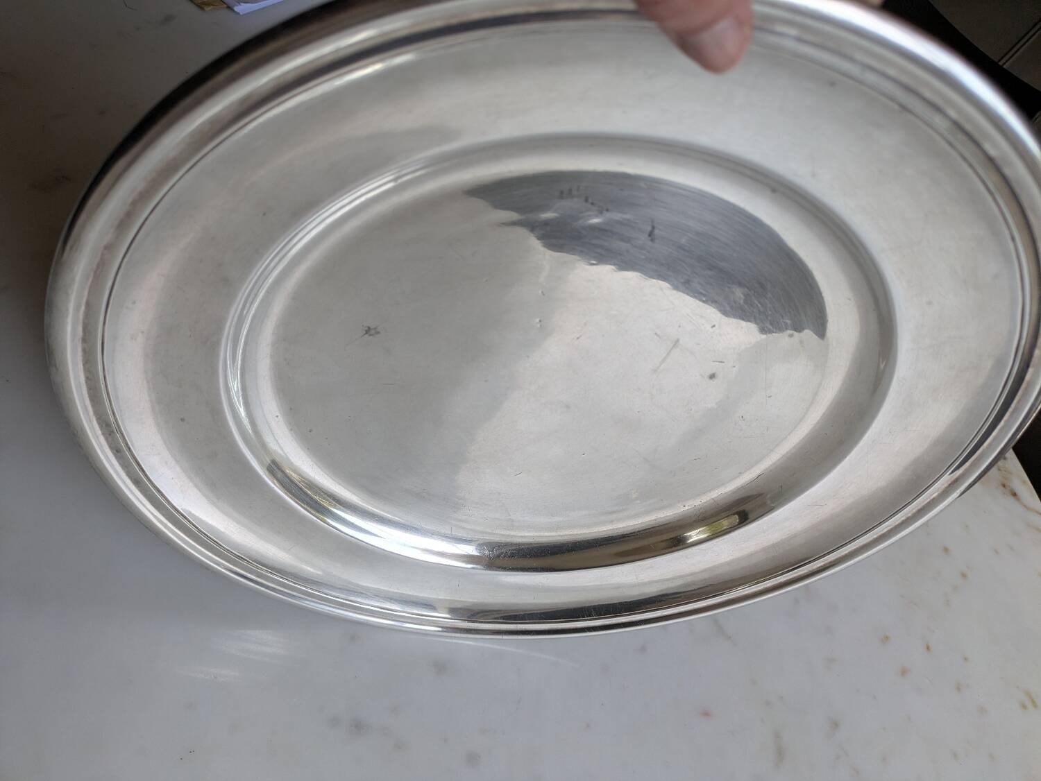 Cristofle plate model Albi