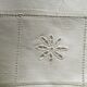 Nappe en lin brodée 200 x 255