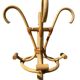1960s Rattan Coat Rack from France