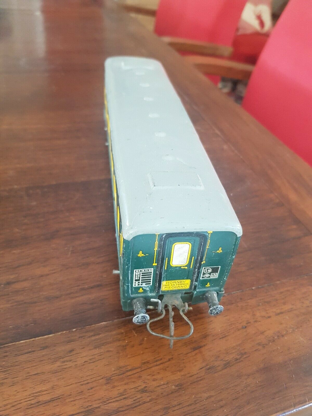 O Hornby Passenger Car Ladder Wagon