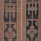 Vintage Turkish hallway rug 48x297 cm