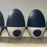 Set of Verner Panton design egg cups for Menu