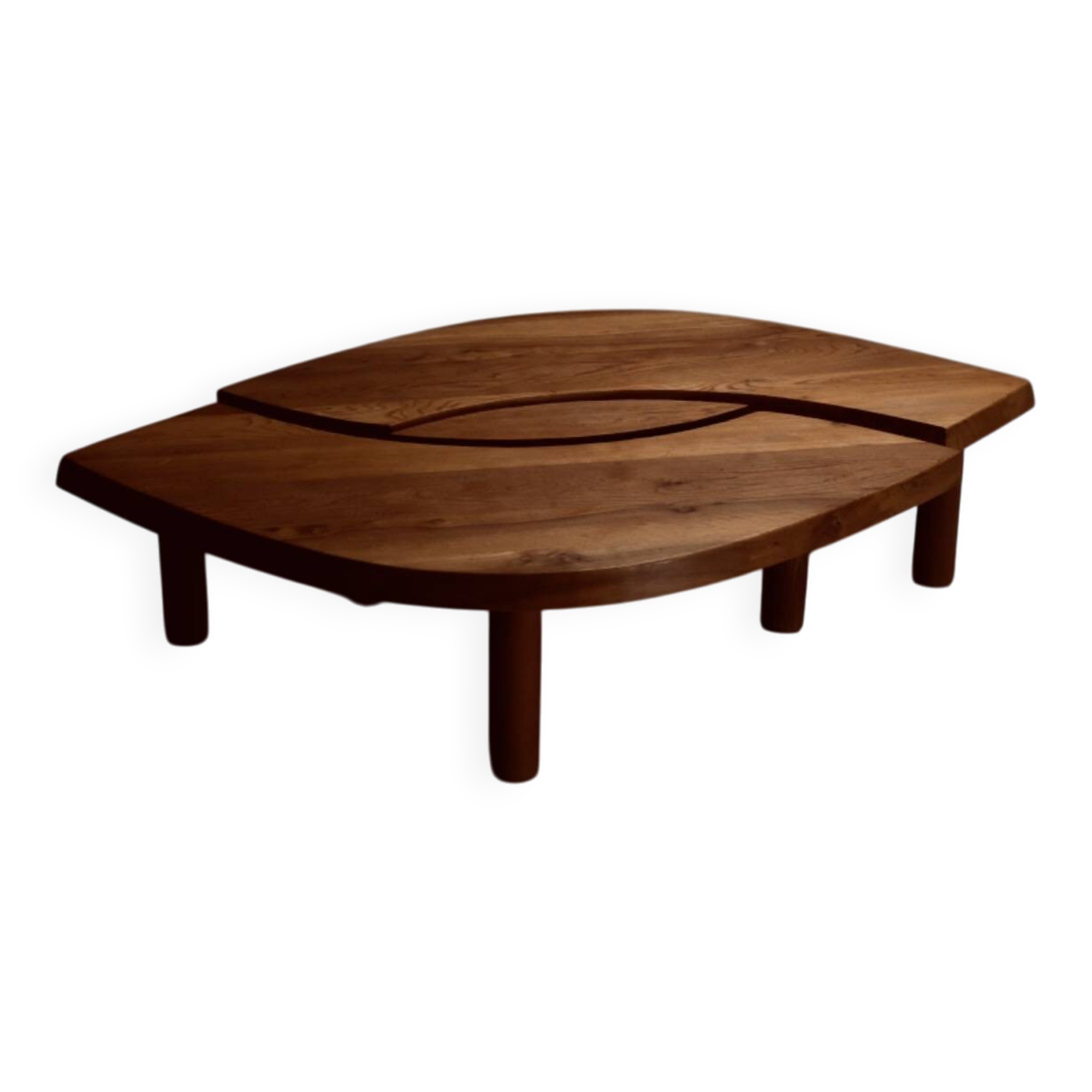 Arc table by Pierre Chapo