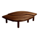 Arc table by Pierre Chapo