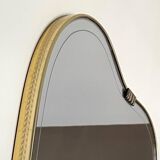 Freeform Rockabilly Mirror from the 50s and 60s