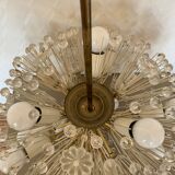 Brass chandelier 1980