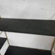 Vintage metal shelves