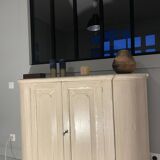 Solid wood sideboard made artisan