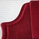 Fauteuil danois des années 1970, velours de mobilier, pieds en bois d'orme.