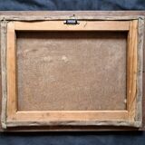 Lot of 2 units in perfect condition: 1 painting signed andré anglade + 1 painting signed aramis boucher