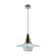 Suspension in brass and glass 60 years