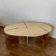 Wooden coffee table