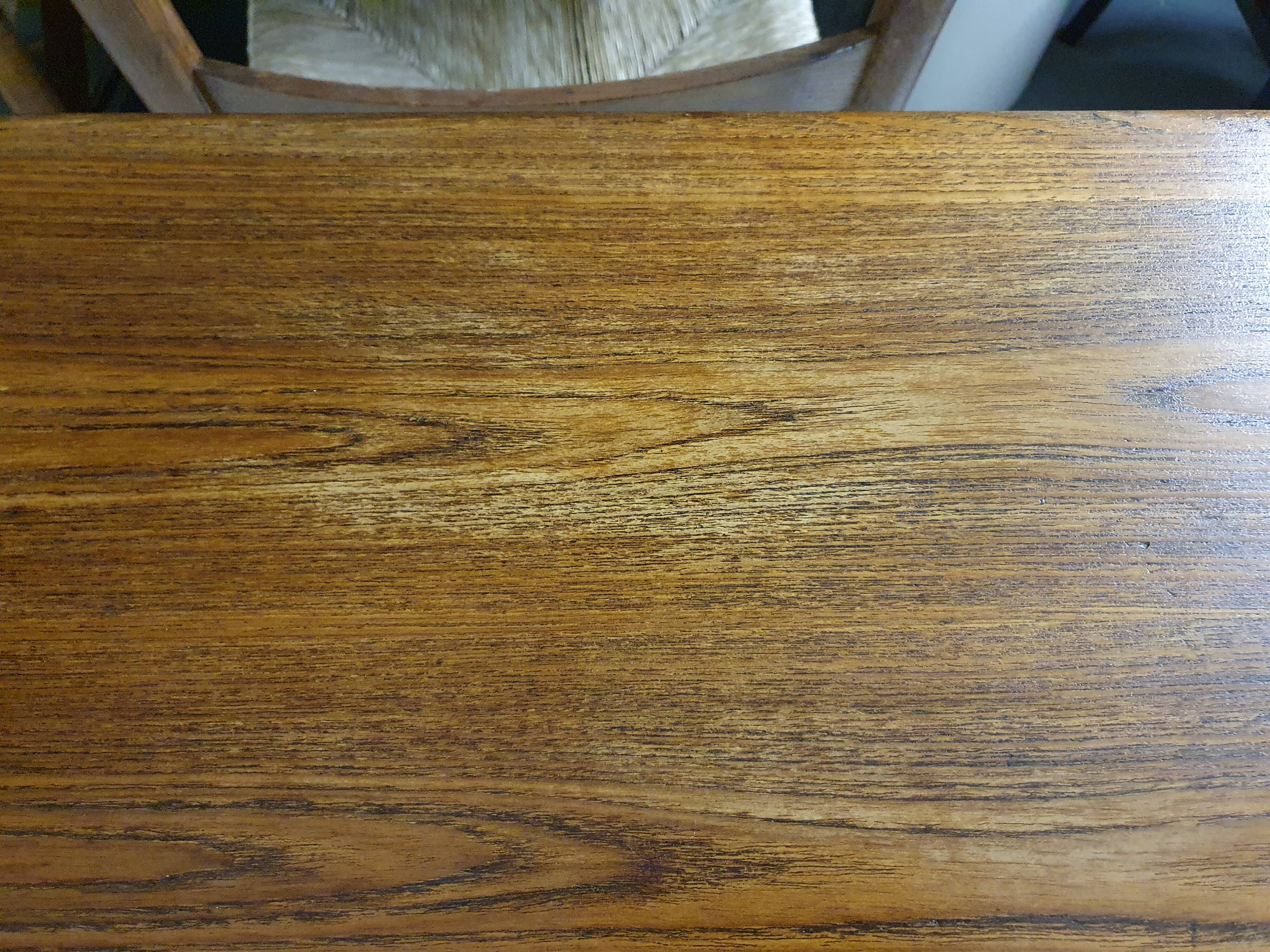 Teak extendable dining table, The Netherlands 1960's