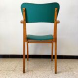 Vintage bridge armchair years 50