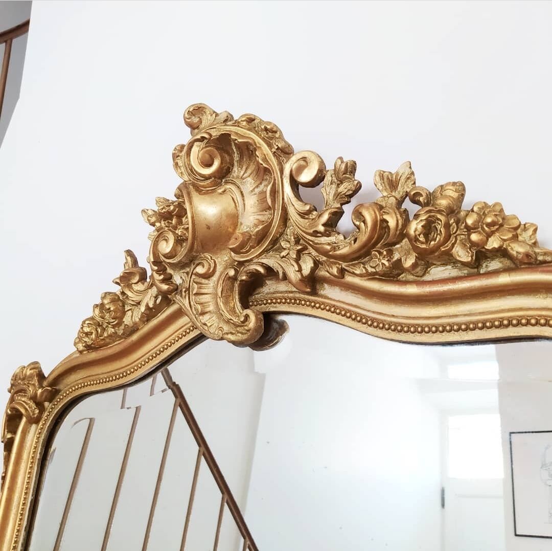 Miroir fin XIXème de style Louis XV