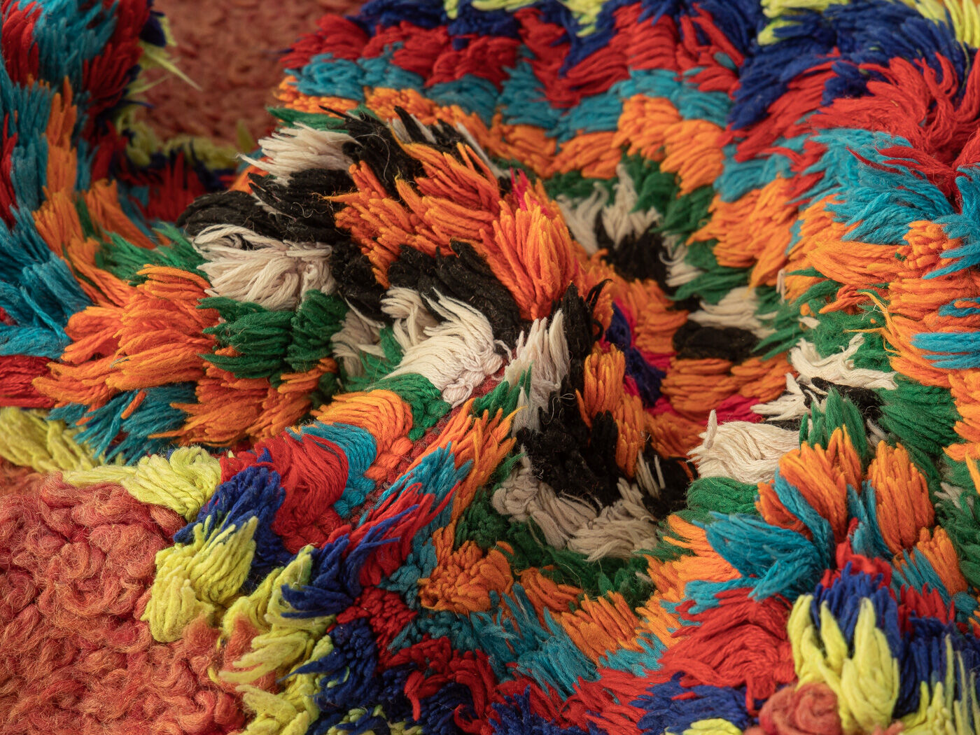 Vintage Boujad, Berber rug, 118 x 357