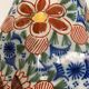 Polychrome vase eighteenth century in Delft earthenware