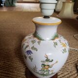 MOUSTIERS, pitcher and Provencal salad bowl