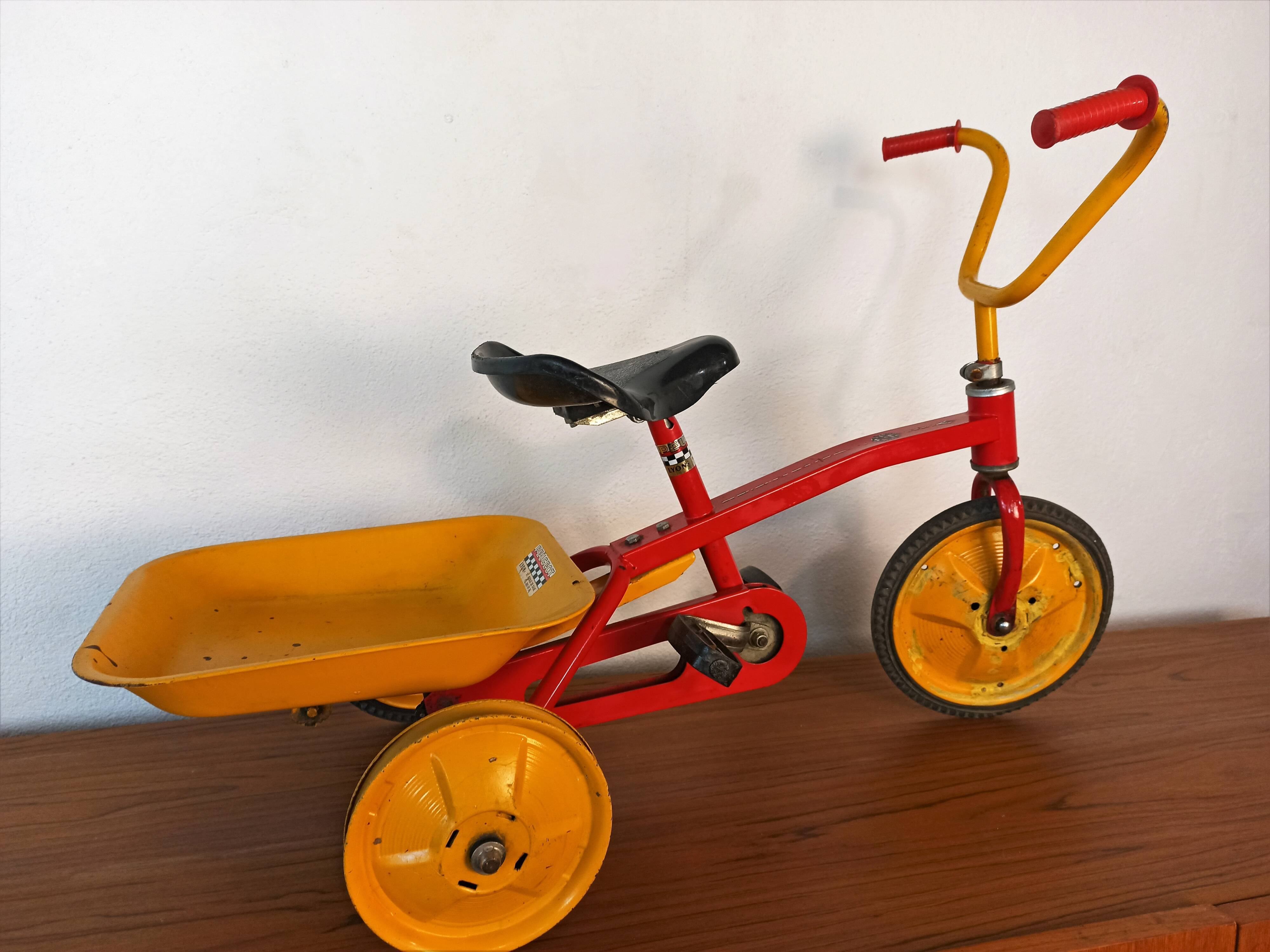 Vintage Peugeot children's tricycle
