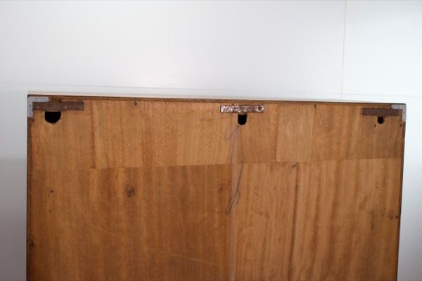 1960 teak wall desk, vintage secretary