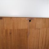 1960 teak wall desk, vintage secretary