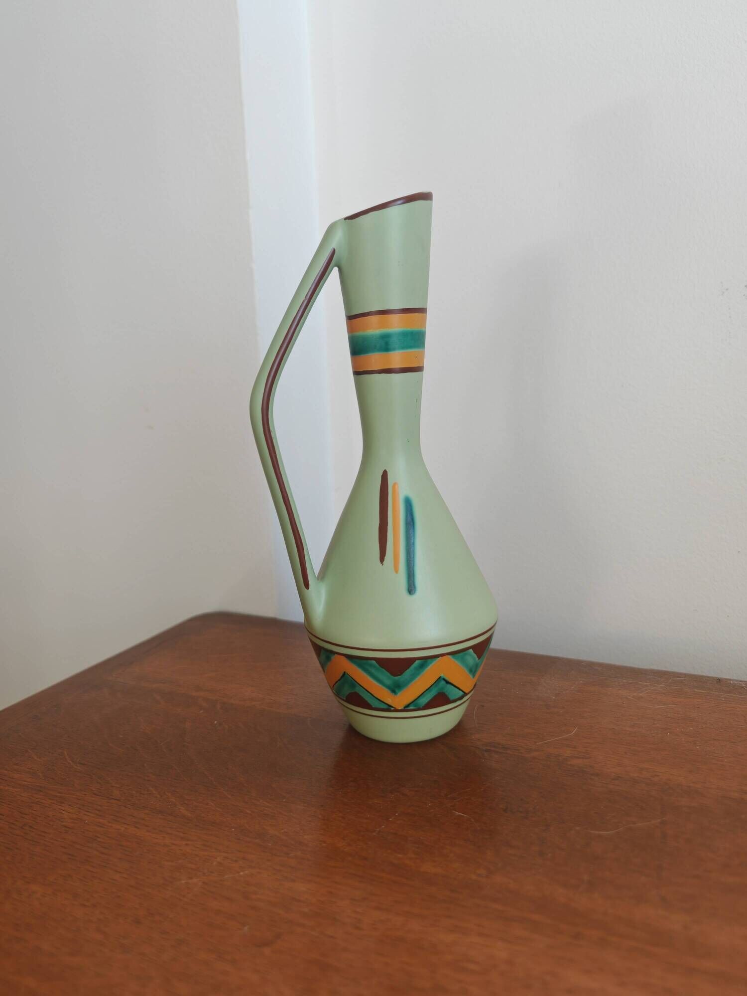 Vintage TIKO Gouda vase jug (Holland) - Pyramid model - 1950s