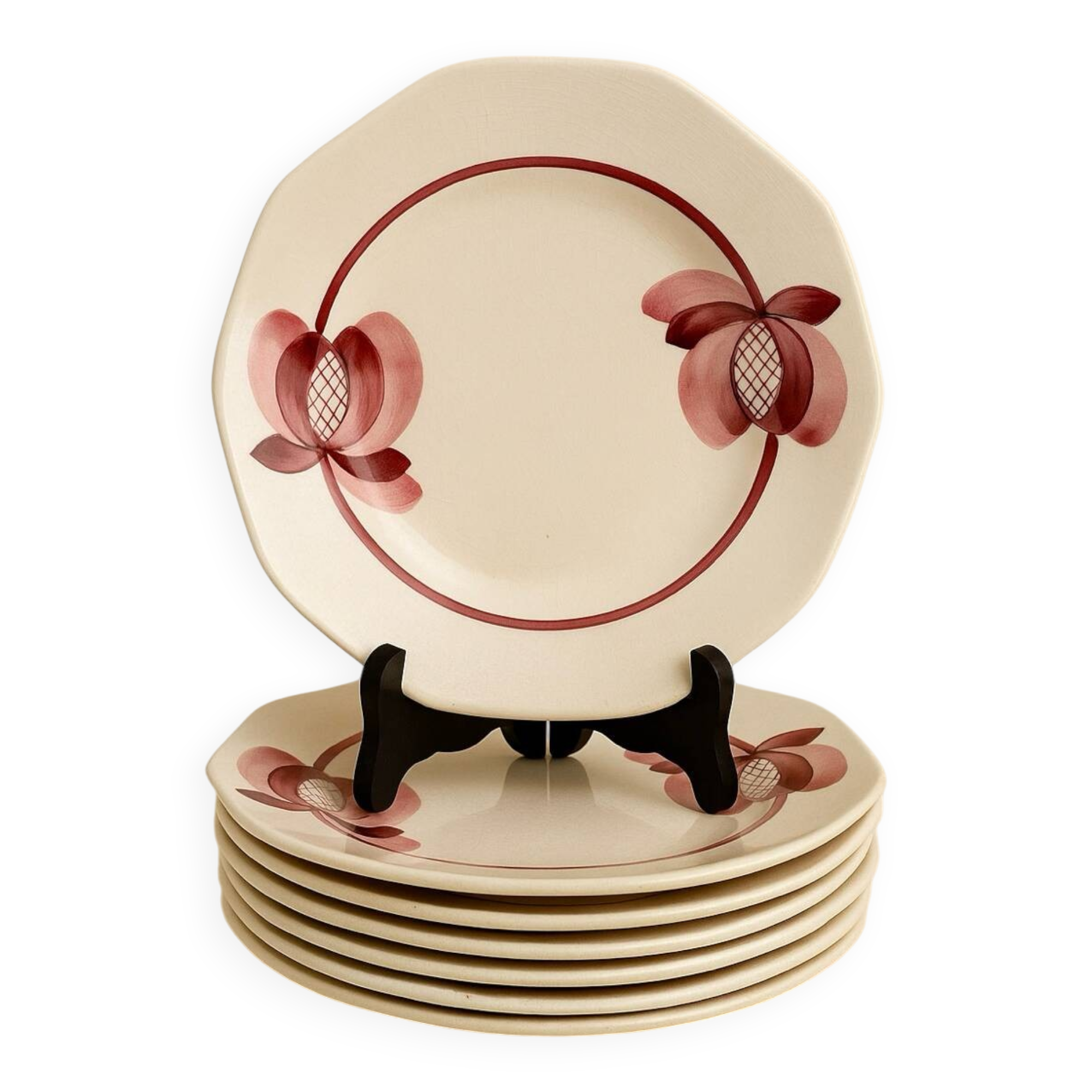 Vintage Art Deco Villeroy & Boch plates