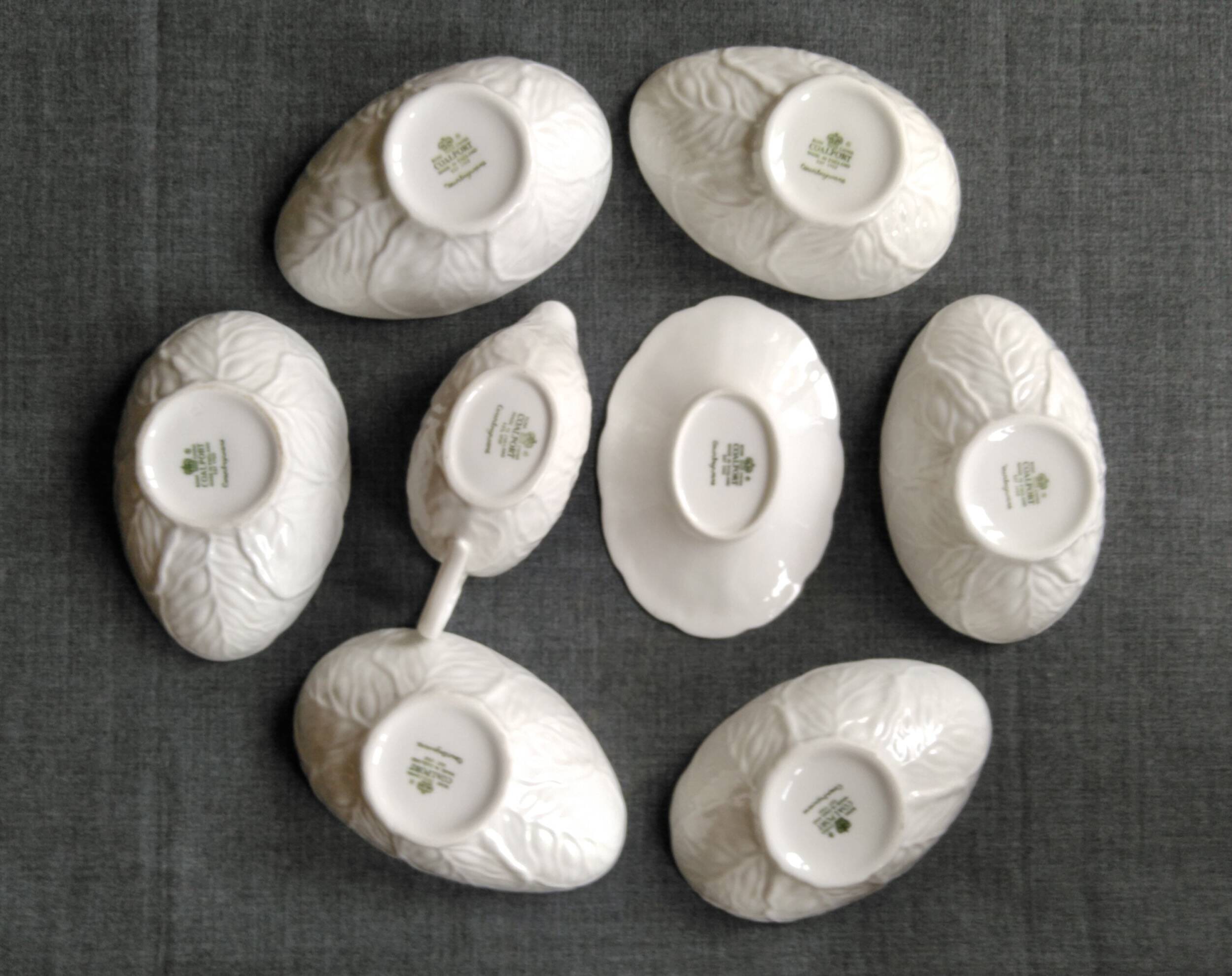 6 Countryware Bone China bowls and 1 sauce boat