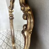 Antique wall mirror, baroque mirror, gold wooden mirror