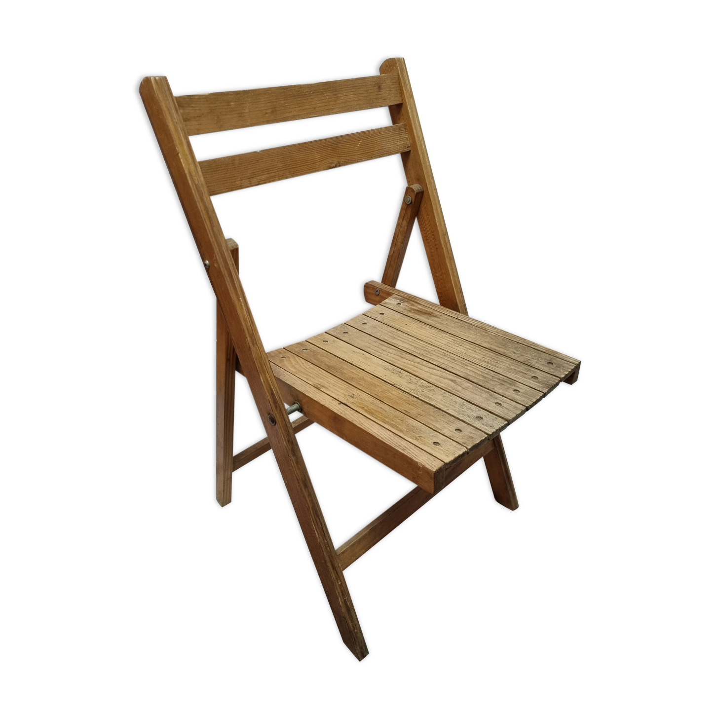 Folding chair wood 1970