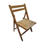 Folding chair wood 1970