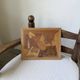 Wood marquetry panel Picasso