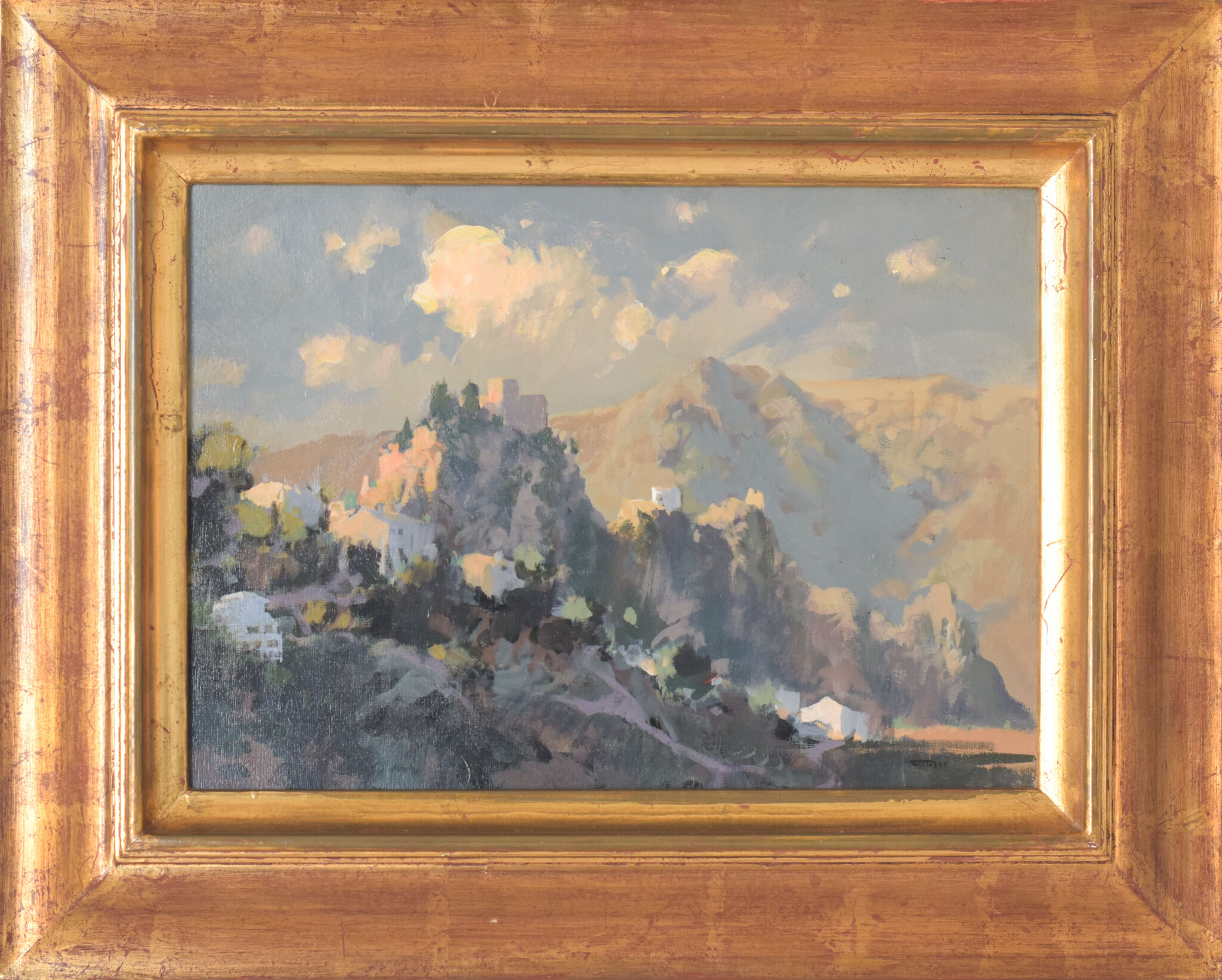 Mountain Landscape Oil